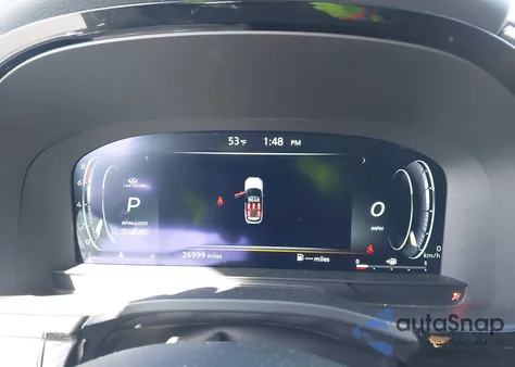 2025 Infiniti Qx60 Luxe from USA, damaged, VIN 5N1AL1FR8SC345359